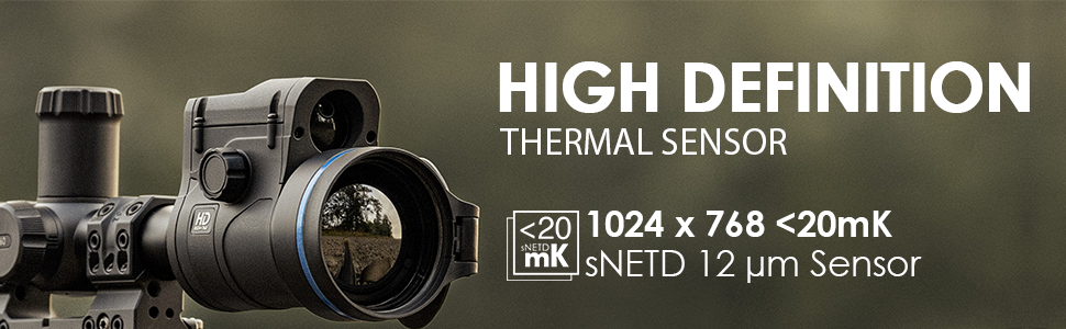 Pulsar Thermion 2 XL60 LRF Thermal Riflescope with mount