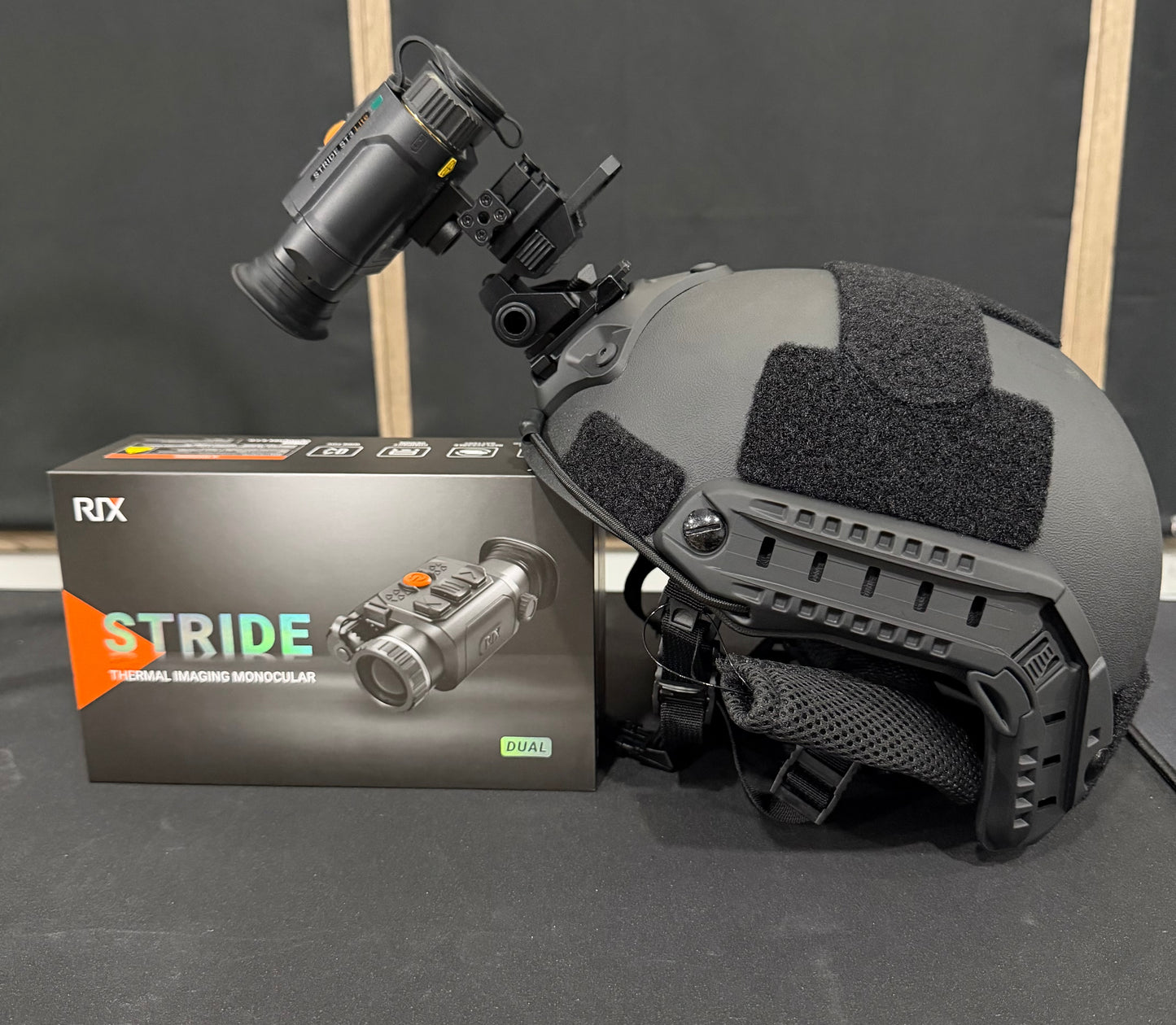 RIX Stride ST3 Lite- Full Helmet Setup
