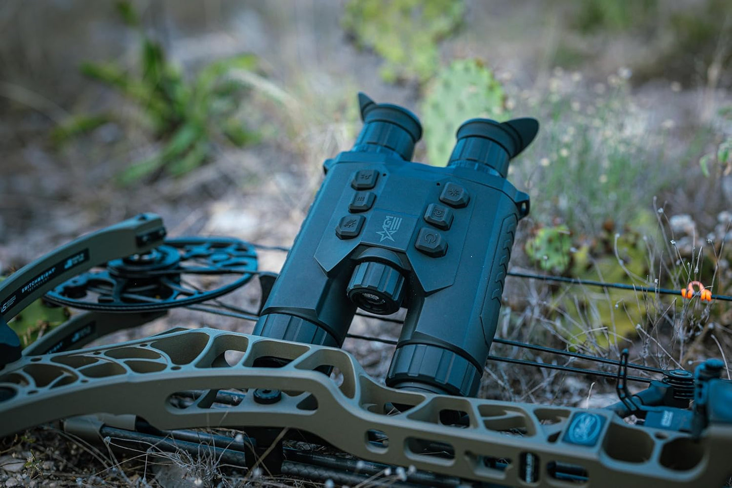 AGM Global Vision ObservIR LRF 25-256 Fusion Thermal Imaging & CMOS Binocular with Built-in Laser Range Finder