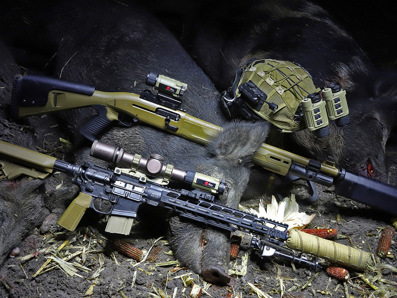 InfiRay Outdoor RICO MICRO V2 640 1X, 25mm Multifunction Thermal Scope/Clip-on/Monocular