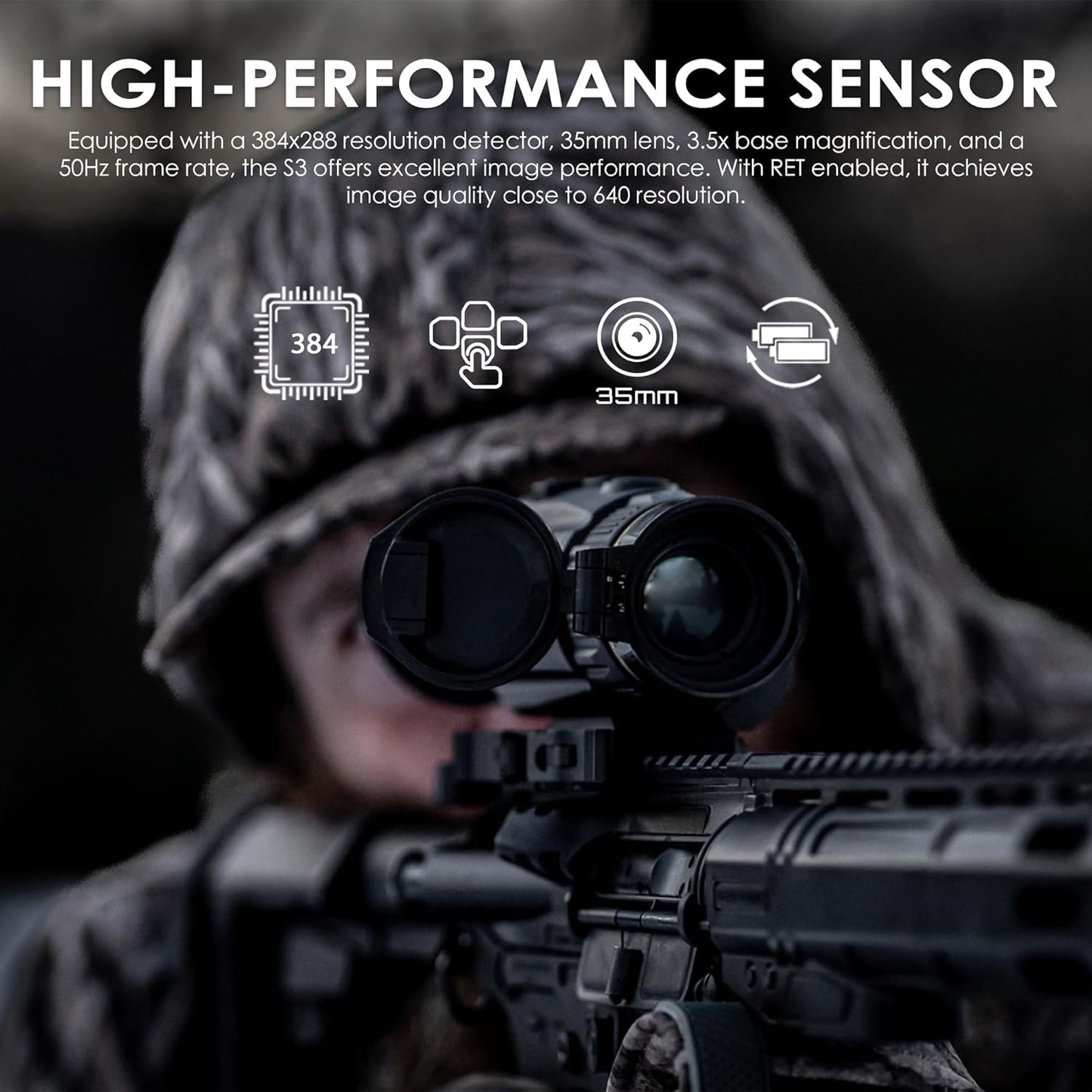 Rix Optics Storm S3 - 384 Thermal Scope