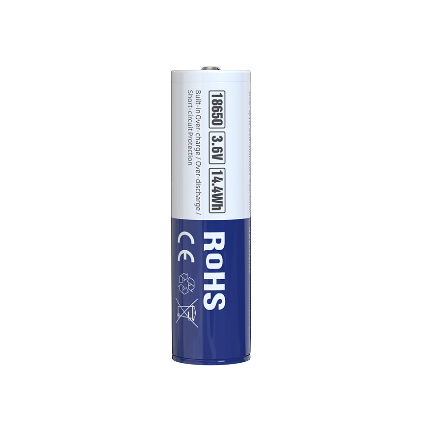 XTAR Rechargeable 18650 Battery, 4000mah