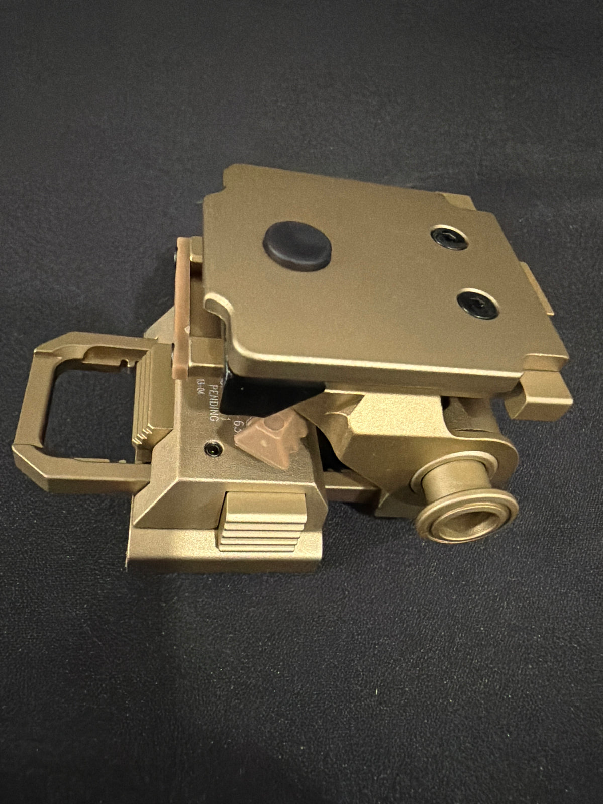 G24 Wilcox Style Mount- Gold Metal