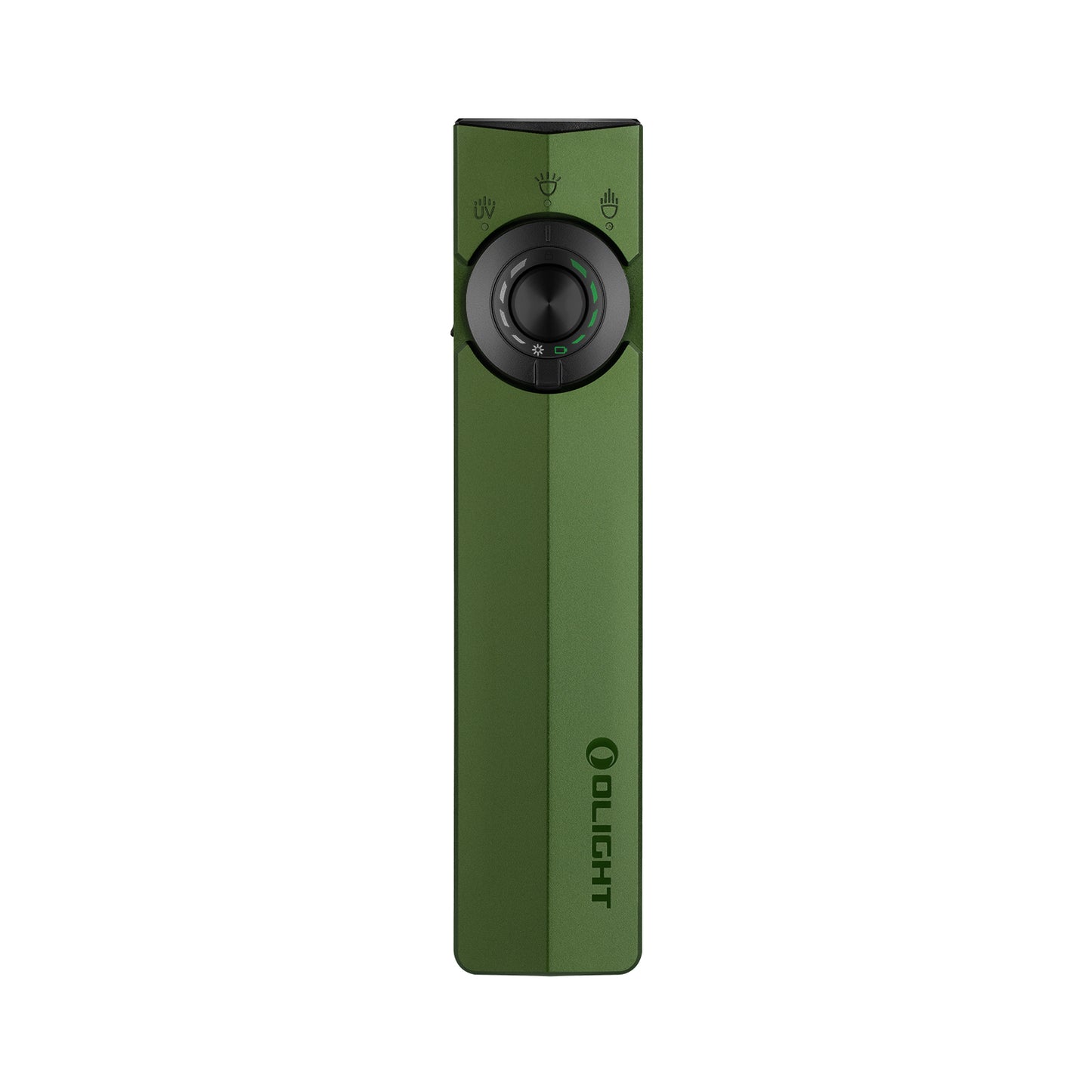Olight ArkPro 3R CW – Flat Unibody EDC Flashlight with Multi-Light Sources (OD Green)
