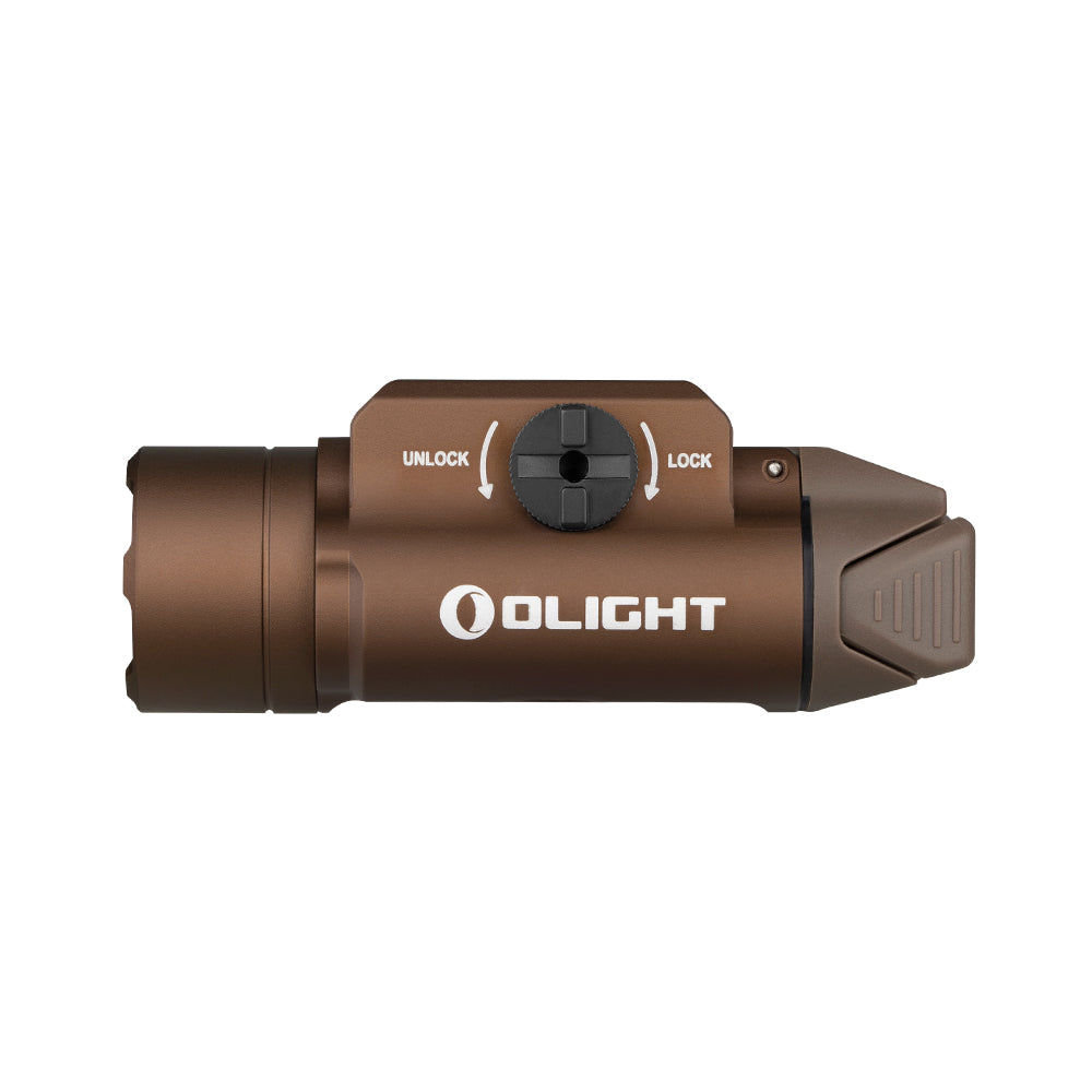 Olight PL-3R Valkyrie Rechargeable Rail Mounted Tactical Light (Desert Tan)