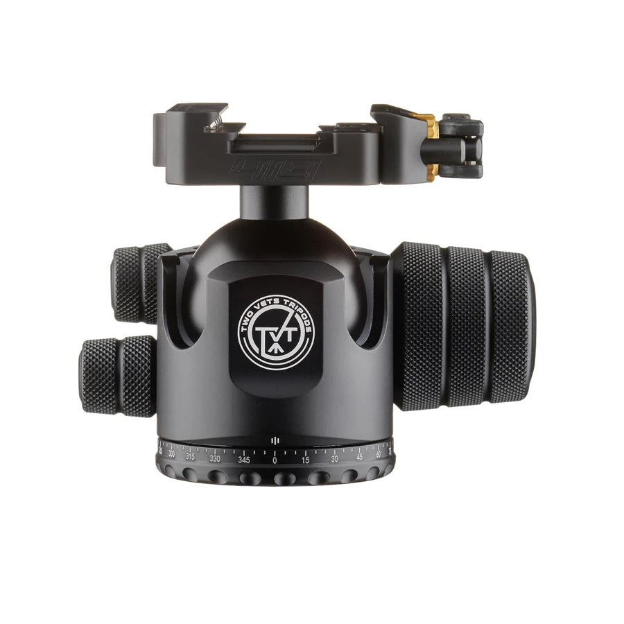 Two Vets 44MM Dual Tension Ballhead W/ Arcalock Dual Clamp ( Arca Swiss and Picatinny)