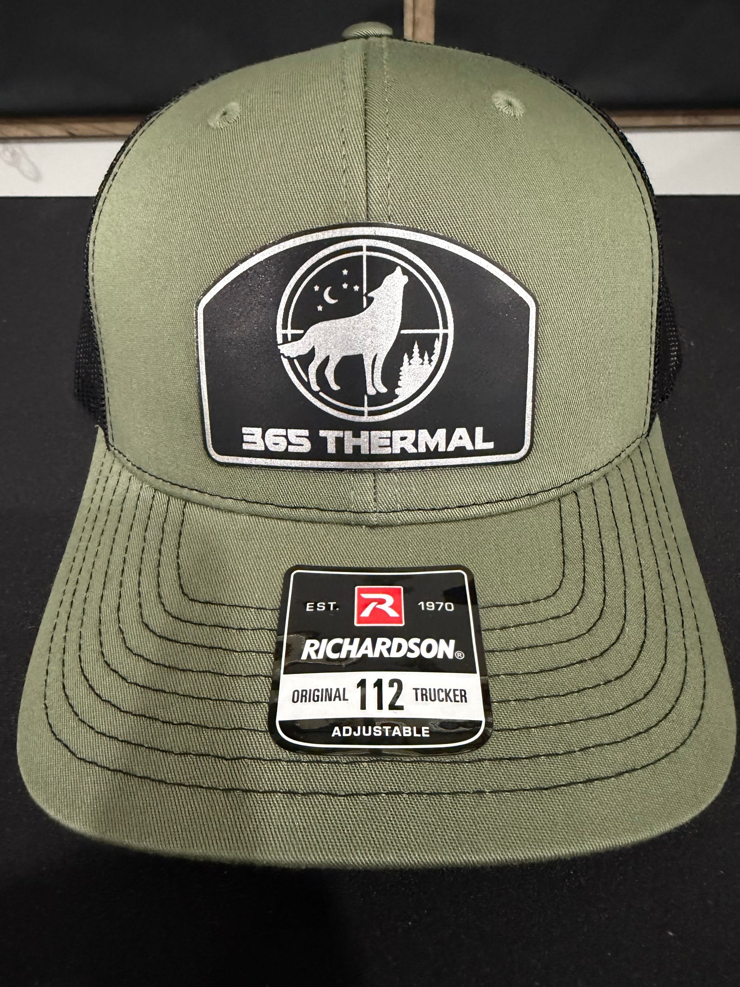 365 Thermal Hat (green and black)