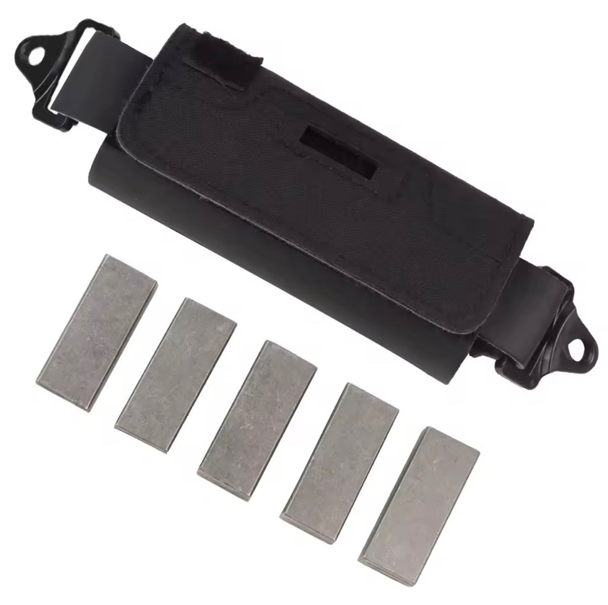 Helmet Counterweight Pouch with Weights