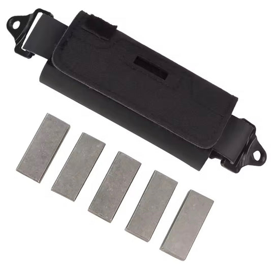 Helmet Counterweight Pouch with Weights