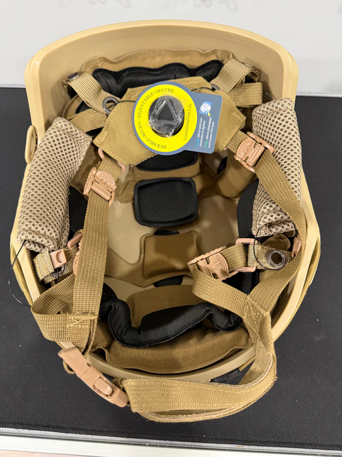 Tan Bump Helmet