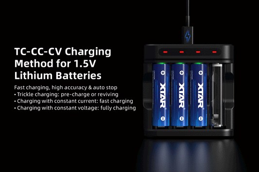 Xtar L4 Charger- AA/AAA Charger