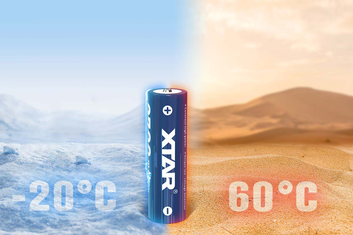 XTAR AA CLR 4300 Rechargeable Batteries (4-pack)