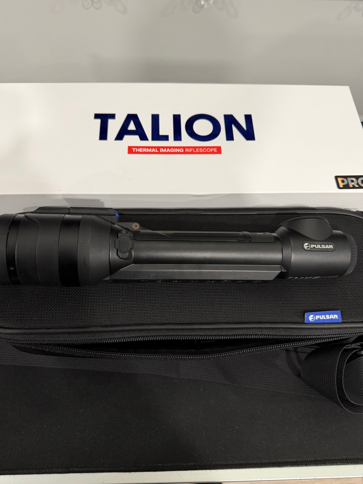 (Pre-owned) Pulsar Talion XQ35 Pro Thermal Riflescope + Mount