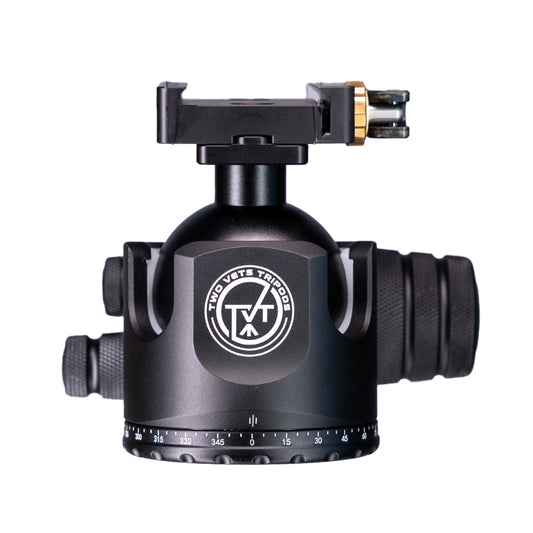 Two Vets 55MM Dual Tension Ballhead W/ Area 419 ARCALOCK QD