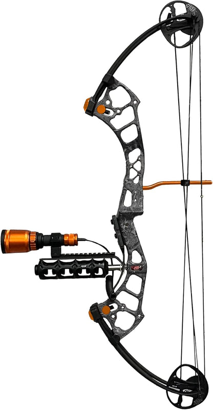 FOXPRO BowFire LED Bow Light for Bowfishing with 3 Light Settings Cool White, Middle and Warm White