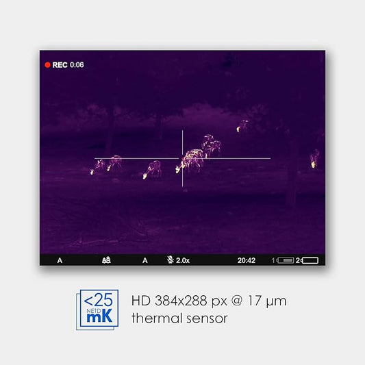 Pulsar Thermion 2 XQ35 Pro Thermal Riflescope (with mount)