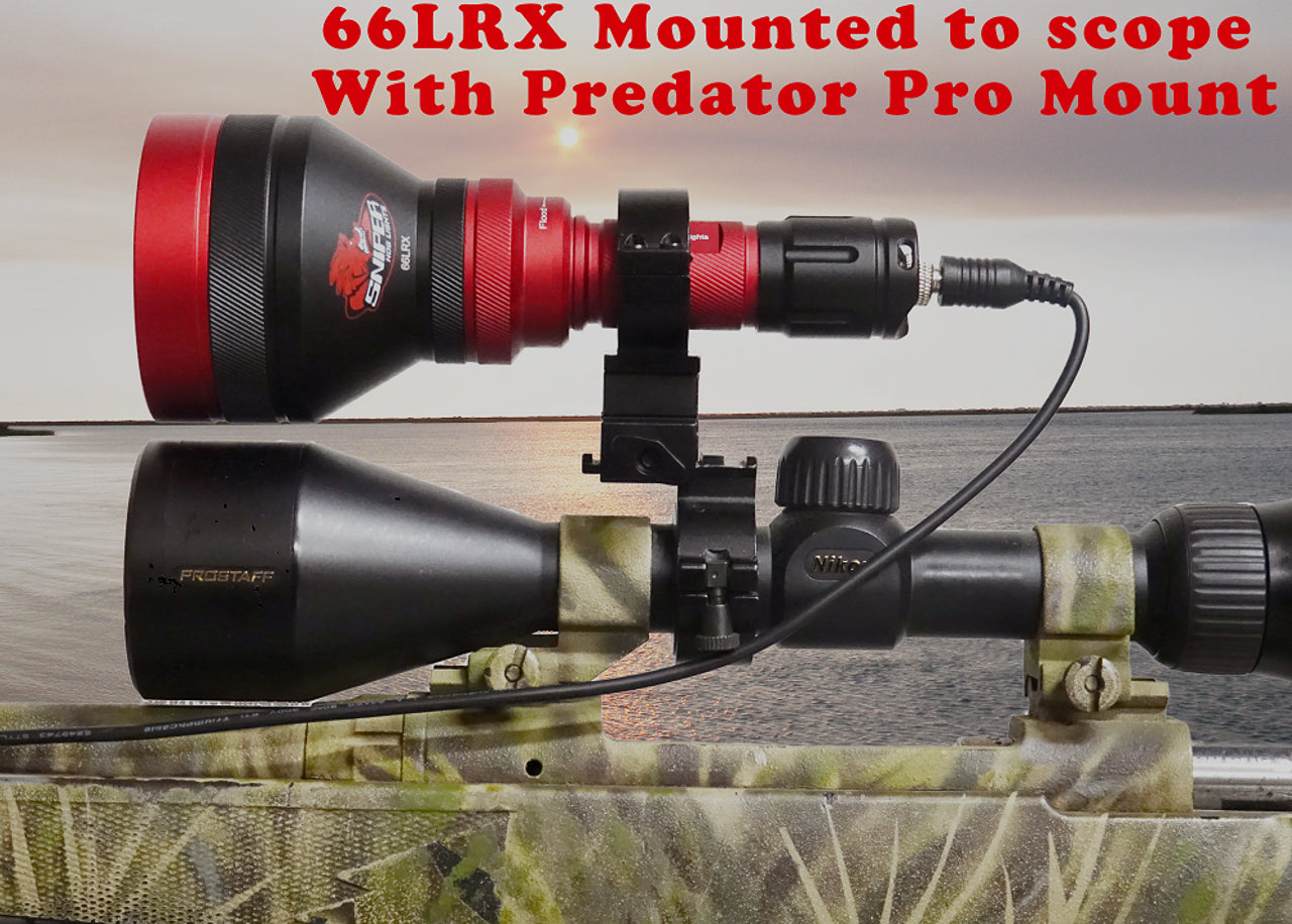 Sniper Hog 66LRX Gun Hunters Package Turbo IR 850nm