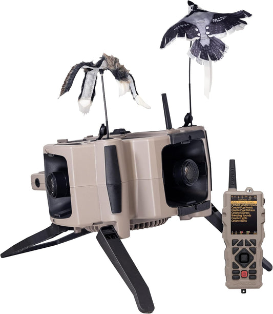 FOXPRO X360 American Made Electronic Predator Call Remote Operated and Programmable Coyote, Fox, Hog Call for Hunting