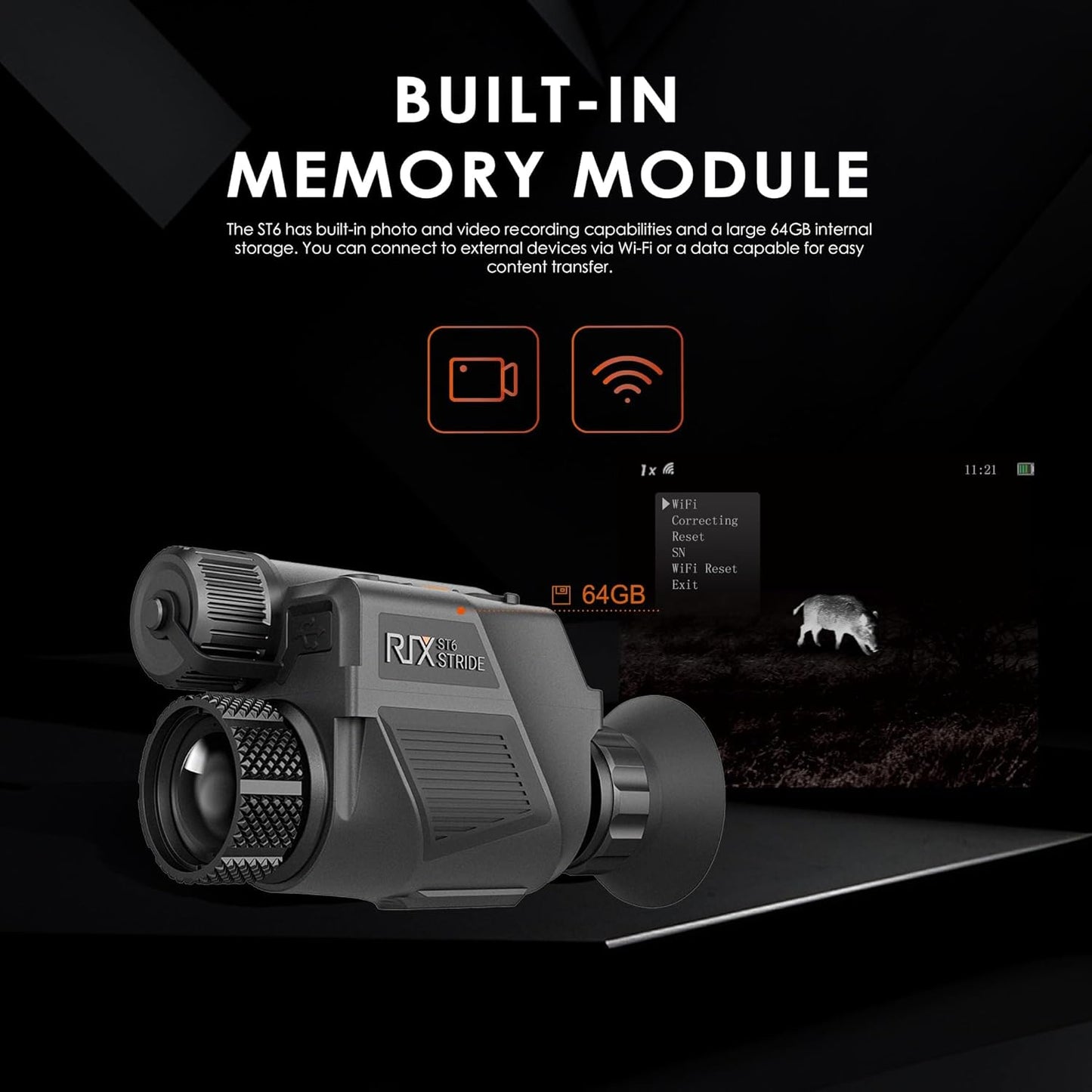 RIX Stride ST6 640 Thermal Monocular