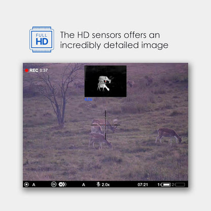 Pulsar DUO DXP55 Multispectral Thermion Duo Thermal Riflescope