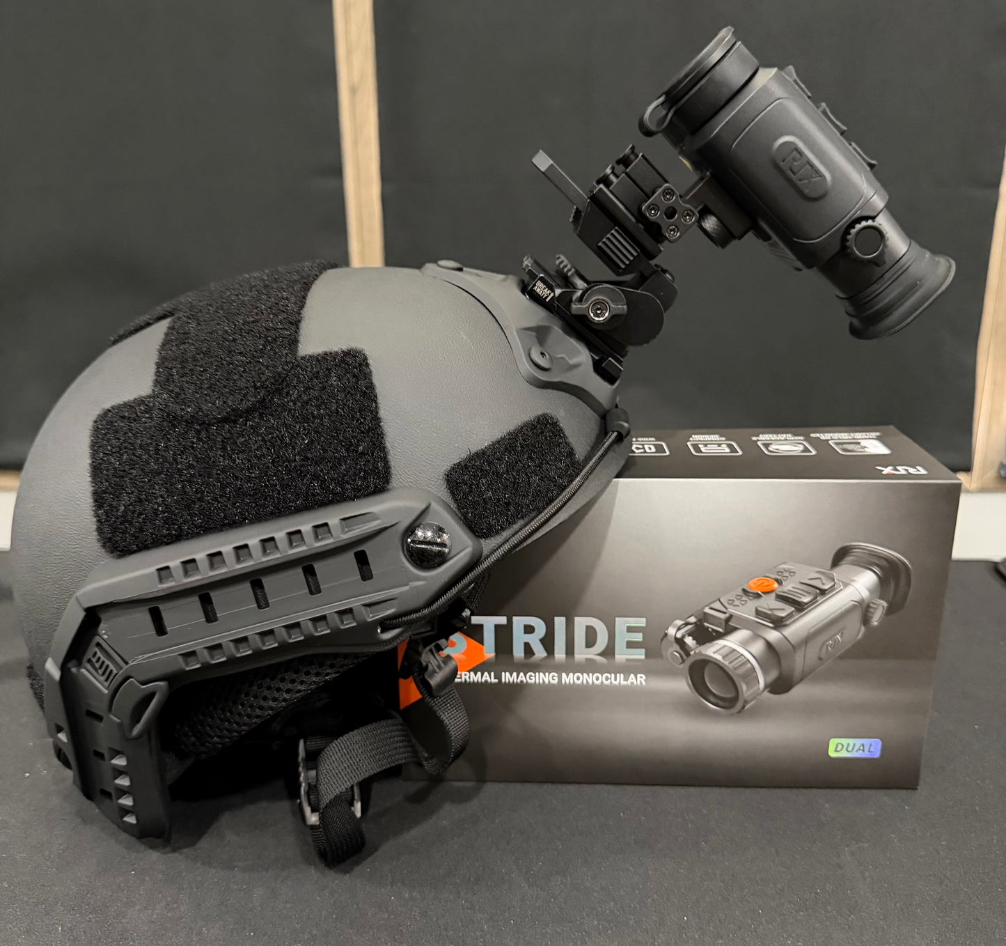RIX Stride ST6 Lite- Full Helmet Setup