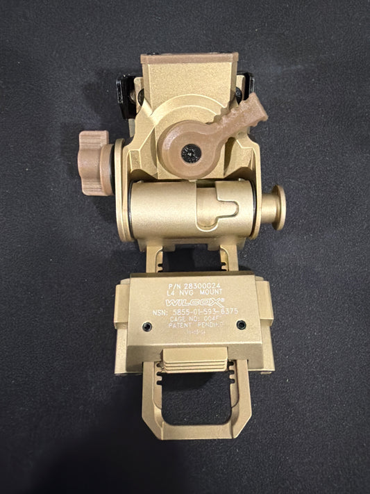 G24 Wilcox Style Mount- Gold Metal