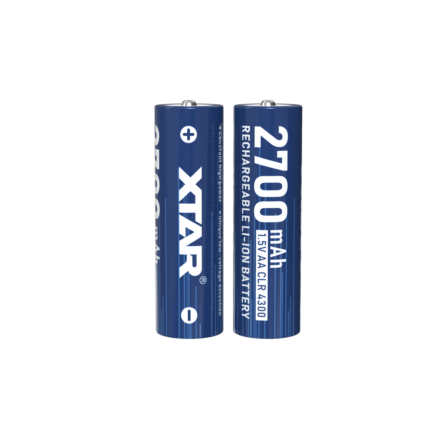 XTAR AA CLR 4300 Rechargeable Batteries (4-pack)