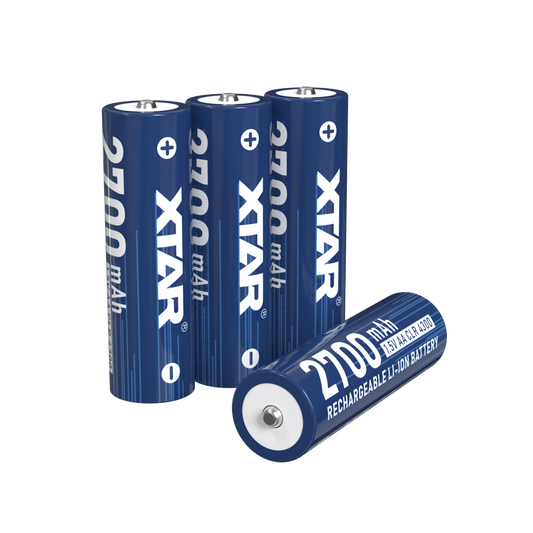 XTAR AA CLR 4300 Rechargeable Batteries (4-pack)