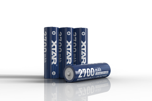 XTAR AA CLR 4300 Rechargeable Batteries (4-pack)