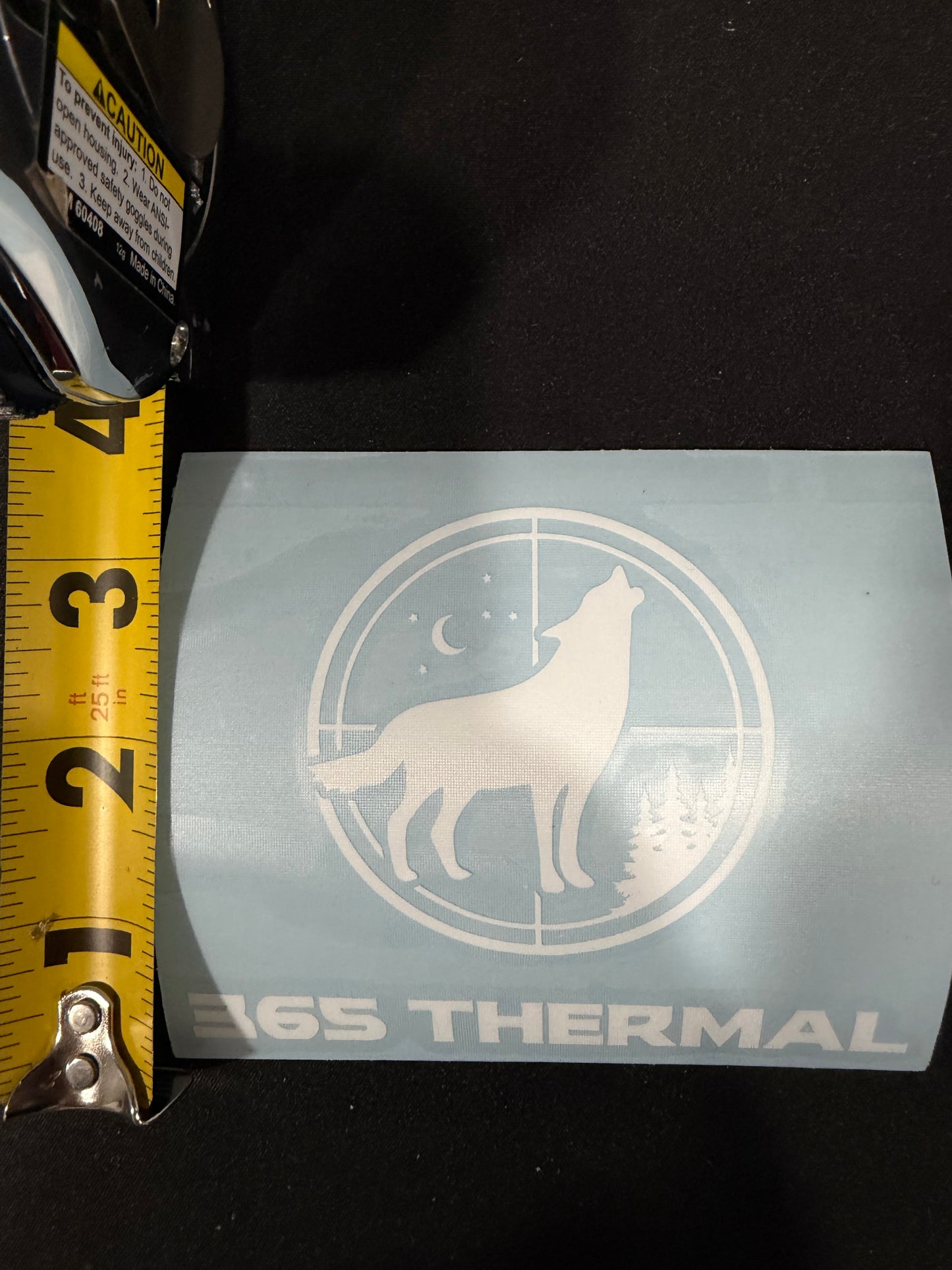 365 Thermal 4” Window Decal