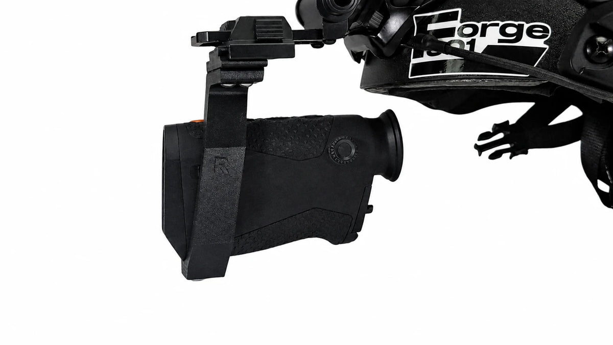 Forge 301 Rix Pocket K2/K3 Thermal Helmet Mount: Hands-Free J-Arm