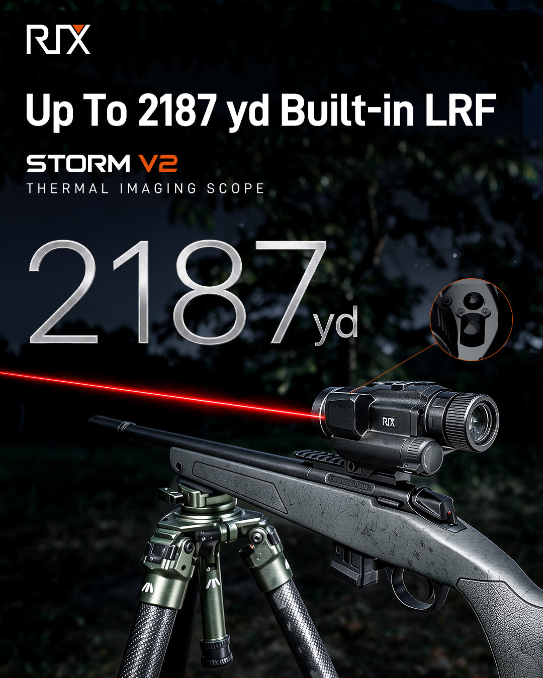 Rix Storm S3R V2 LRF, 3.5x