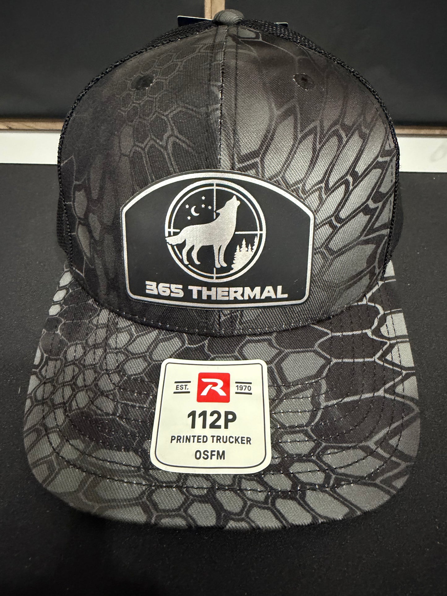 365 Thermal Hat (Black Kryptek)