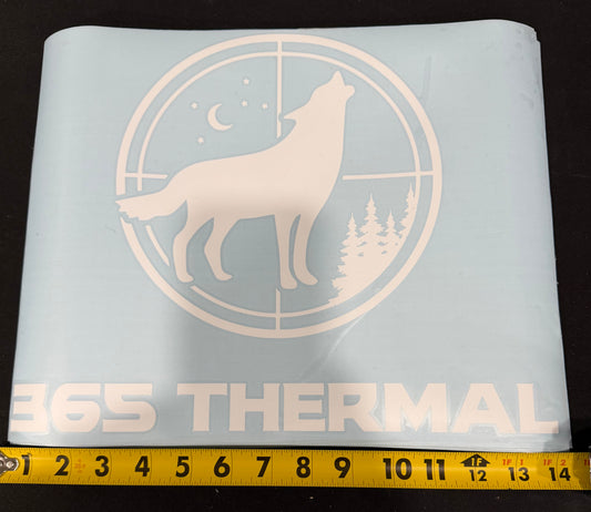 365 Thermal 14” Window Decal