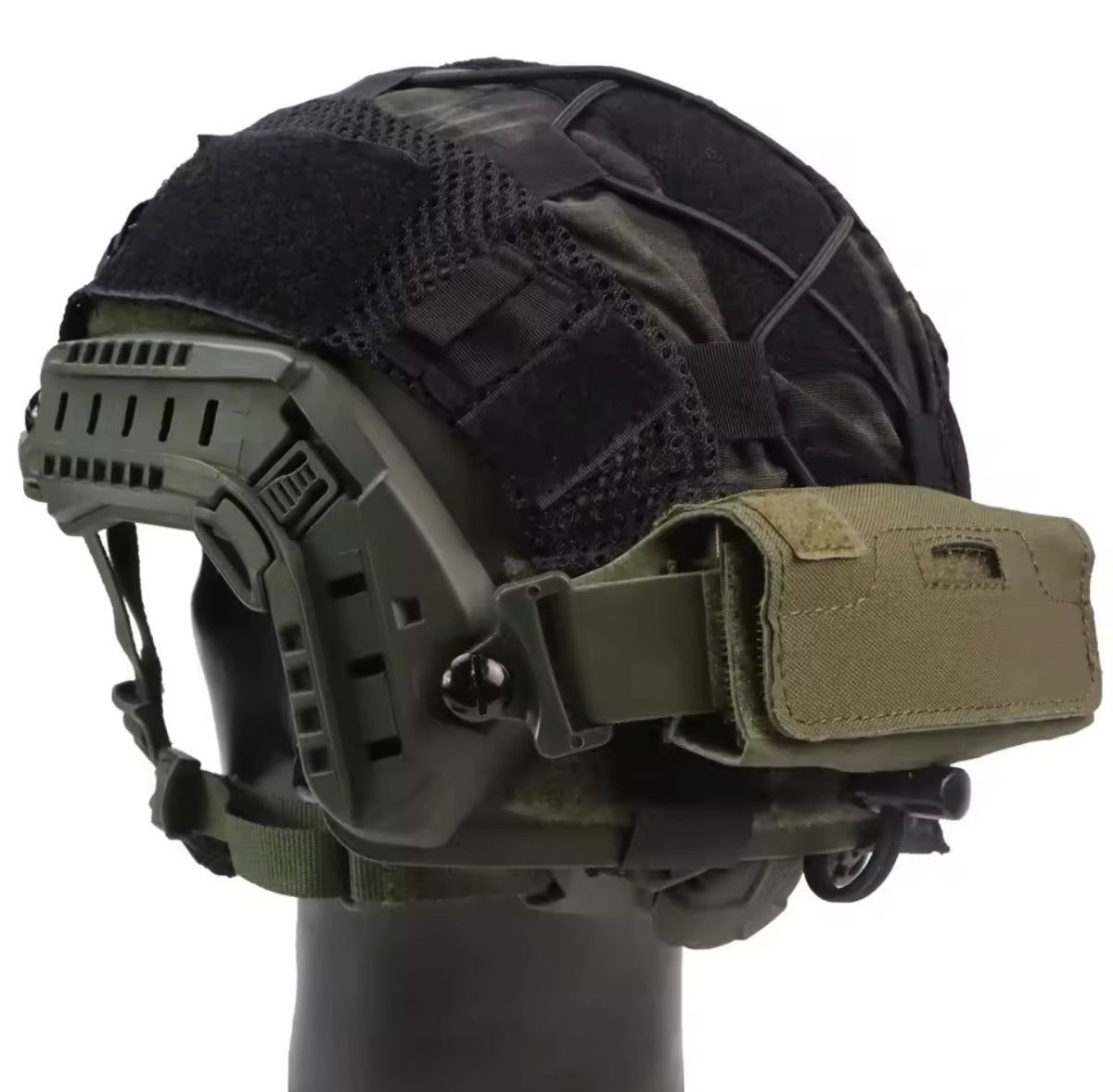 Helmet Counterweight Pouch with Weights