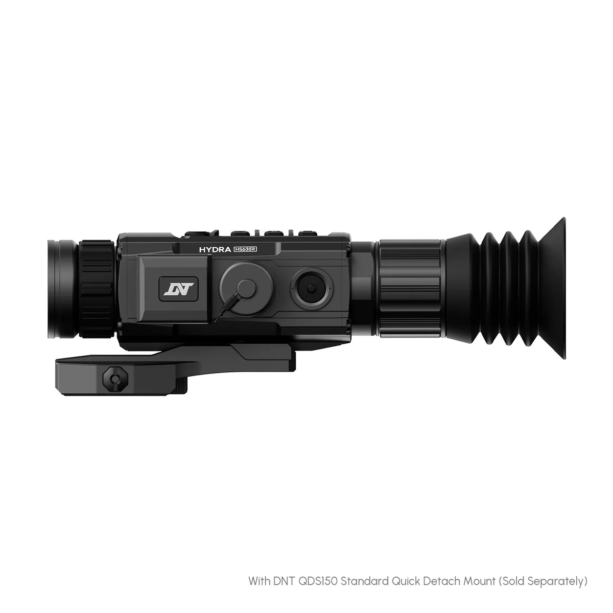 DNT HS635R - HYDRA-LRF Multi-Function Thermal Scope with Laser Rangefinder and Ballistic Calculator - Standalone Scope, Clip-On, Handheld Monocular