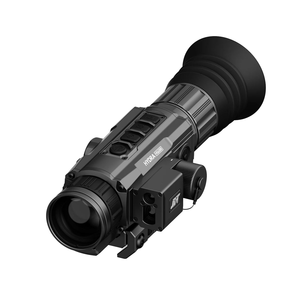 DNT HS635R - HYDRA-LRF Multi-Function Thermal Scope with Laser Rangefinder and Ballistic Calculator - Standalone Scope, Clip-On, Handheld Monocular