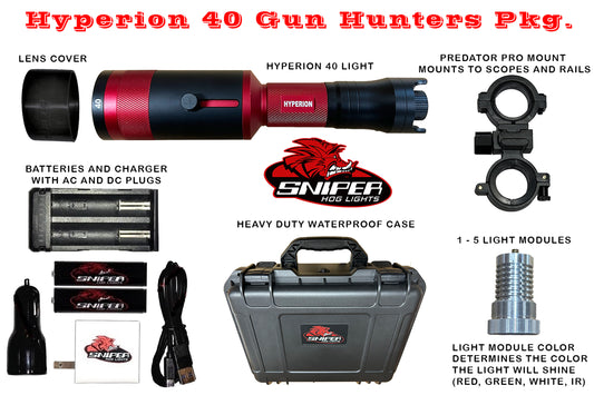 Sniper Hog Hyperion 40 Gun Hunters Package with 850nm Turbo IR Module