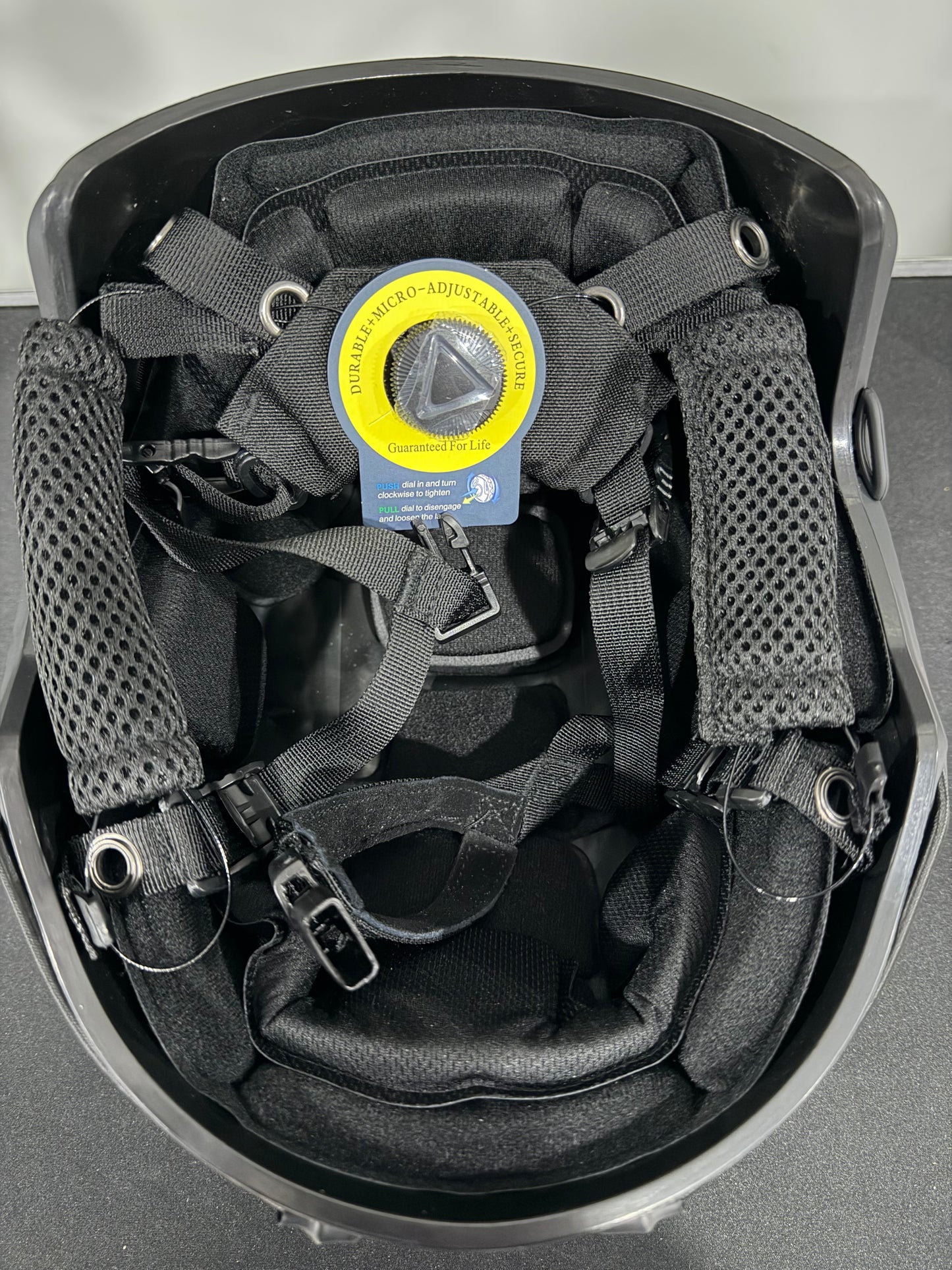 Black Bump Helmet