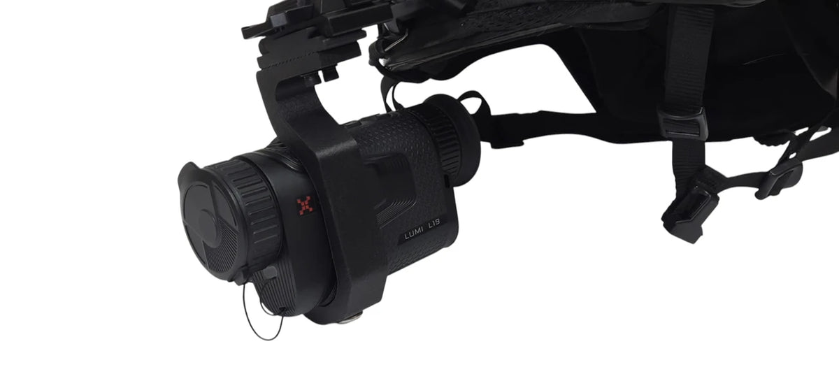 Forge 301 NocPix Lumi Mount Thermal Monocular Helmet Mount | Right or Left Eye Compatible