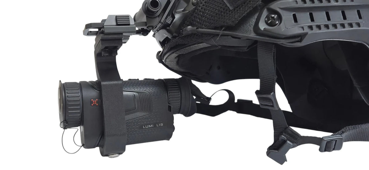 Forge 301 NocPix Lumi Mount Thermal Monocular Helmet Mount | Right or Left Eye Compatible
