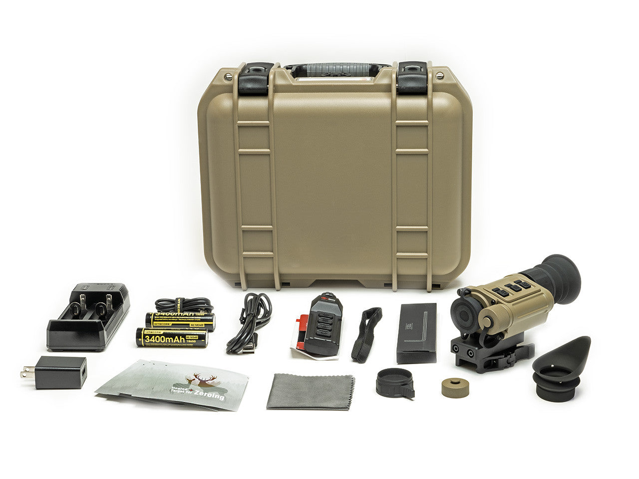 InfiRay Outdoor RICO MICRO V2 640 1X, 25mm Multifunction Thermal Scope/Clip-on/Monocular