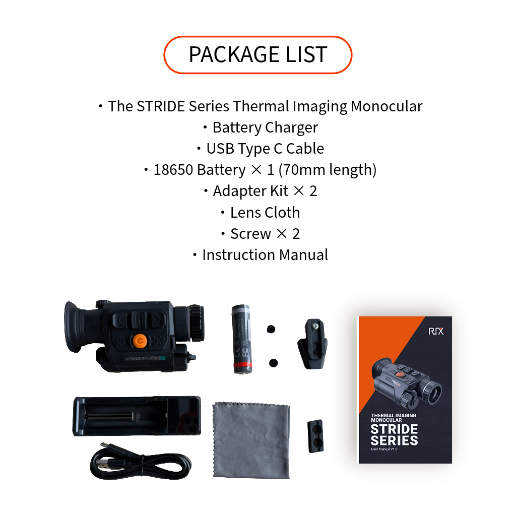 RIX Stride ST6 Lite Thermal Monocular