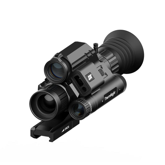 DNT TNC635R - ThermNight Thermal & Night Vision Multispectral Scope with Laser Rangefinder and Ballistic Calculator