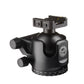 65MM Dual Tension Ballhead W/ Arcalock Dual Clamp (Arca Swiss and Picatinny)