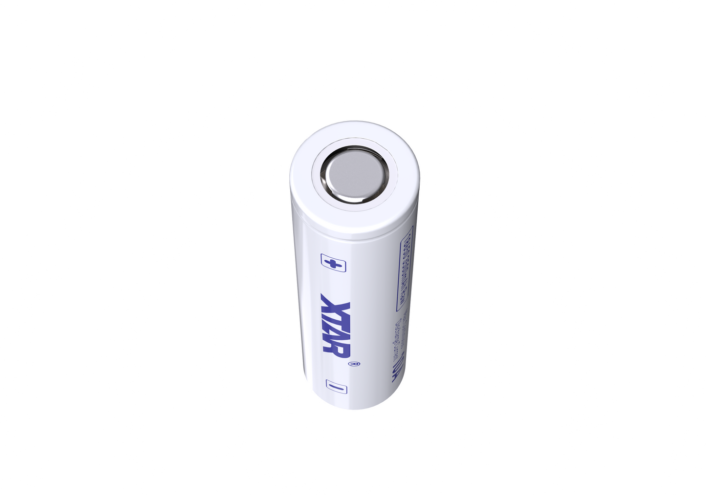 2- XTAR 18650 3500mah Flat top (unprotected) Batteries (2 Pack)