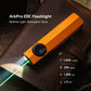 Olight ArkPro 3R CW  – Flat Unibody EDC Flashlight with Multi-Light Sources (Orange)