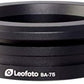 Leofoto YB-75LK 75 MM Tripod Leveling Head W Hook W/ BA75 Bowl