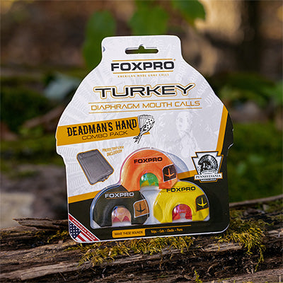 Foxpro Deadman's Hand Combo Pack- Turkey Calls