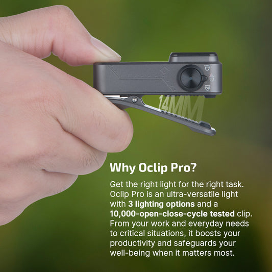 Olight Oclip Pro Multifunctional EDC Clip Flashlight (Phanton Squadron Edition)